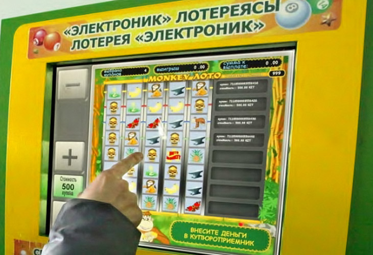 Видеослоты в лотерейных терминалах
