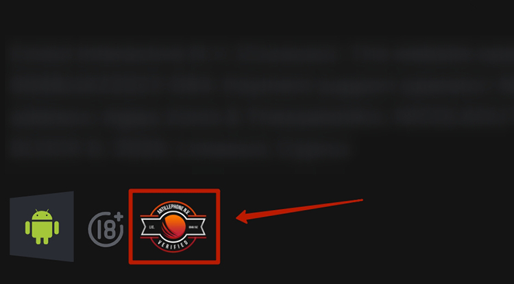 Эмблема игорной комиссии Curacao