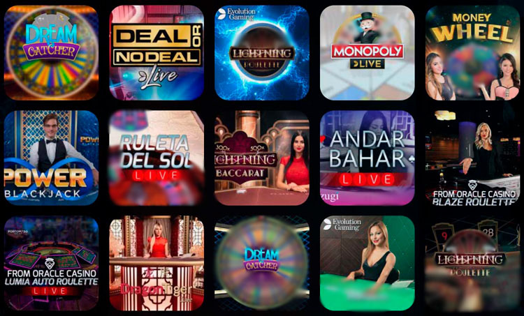 Лайв-трансляции в ассортименте оператора