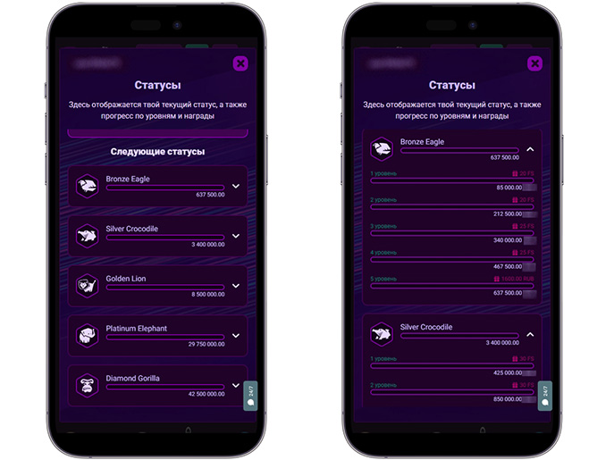 VIP-программа казино