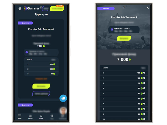 Ежедневные лидерборды