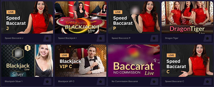 Игры с живыми дилерами