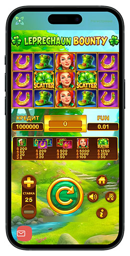 Казино Мята на смартфоне