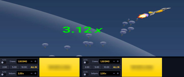 В JetX главное - вовремя забрать деньги