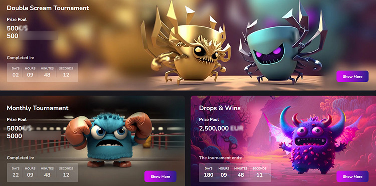 Турниры в онлайн-казино