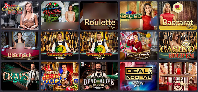 Трансляции с дилерами Evolution Gaming