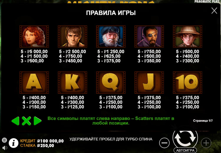 Выплаты в автомате