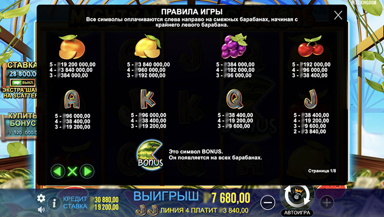 Стандартные символы