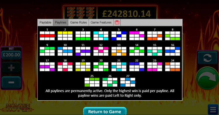 Линии ставок