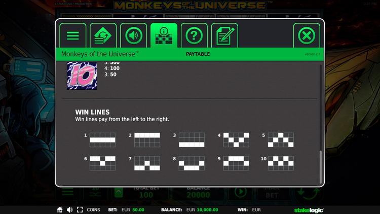 Линии ставок