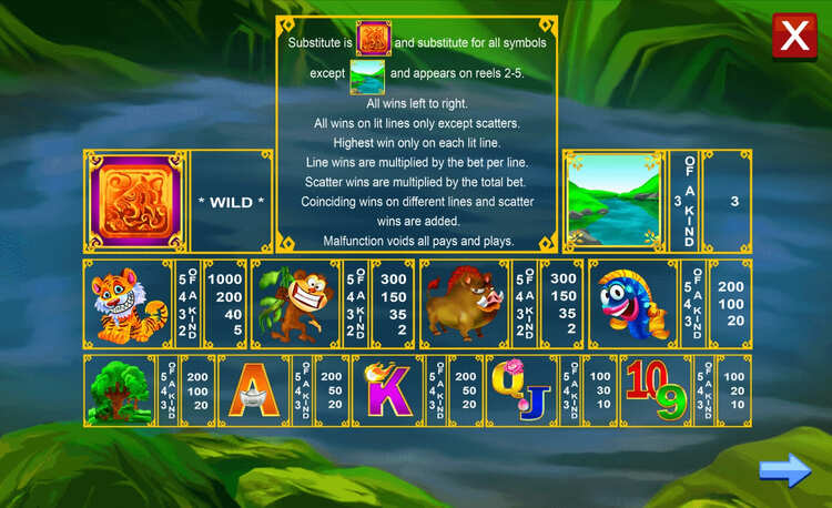 Игровые символы слота