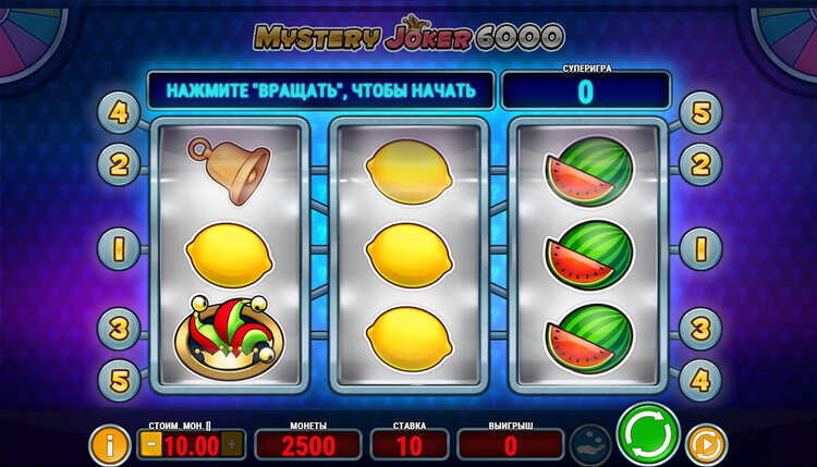 Заставка слота