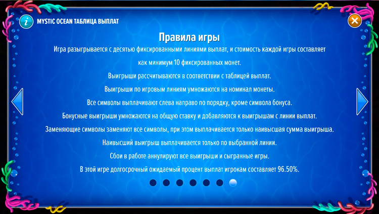 Правила видеослота