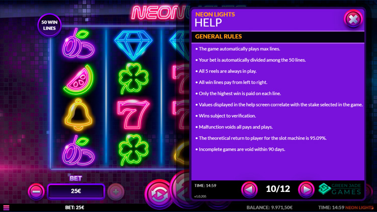 Правила видеослота