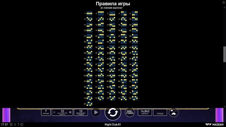 Линии ставок