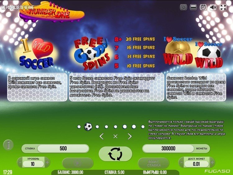 Игровые символы слота