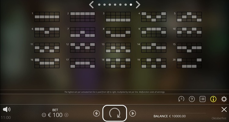 Линии выплат