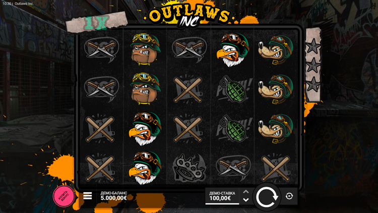 Заставка слота