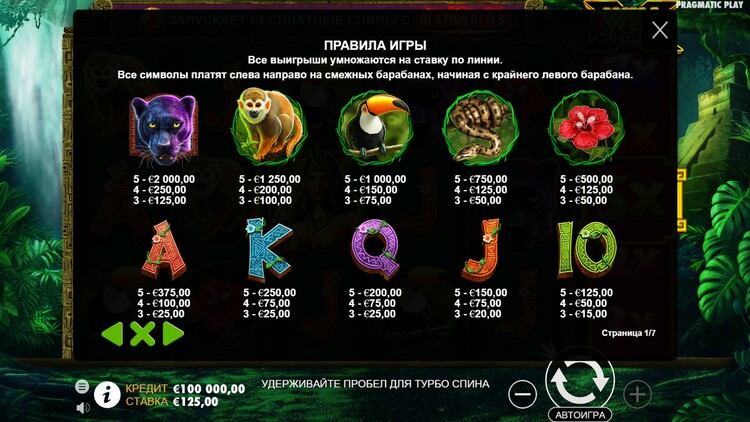 Коэффициенты выплат