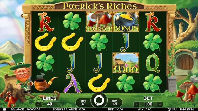 Интерфейс слота