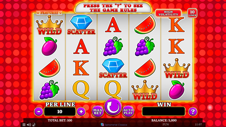 Заставка видеослота