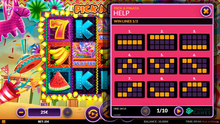 Линии выплат