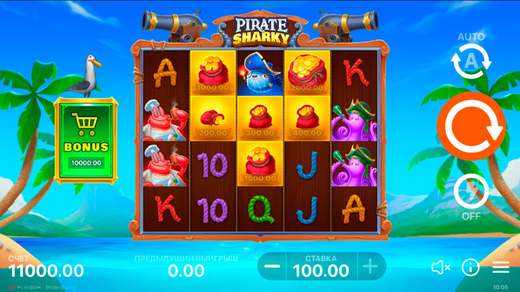 Заставка игрового автомата