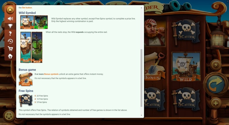 Игровые символы слота