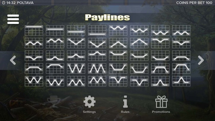 Линии выплат