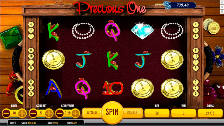 Дизайн слота