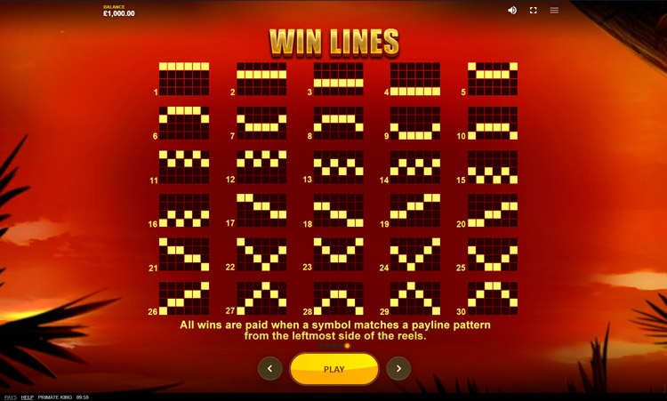 Линии выплат