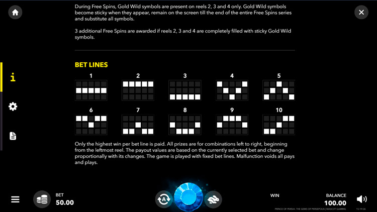 Линии ставок