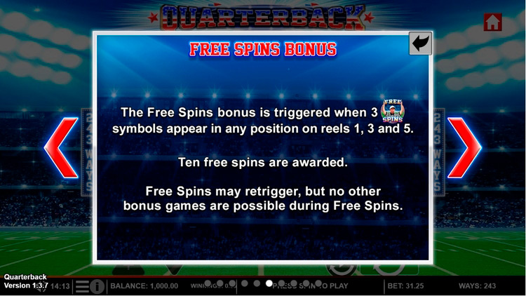 Бесплатные вращения