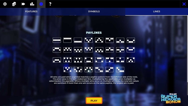 Линии выплат