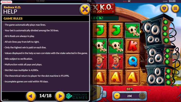 Правила видеослота