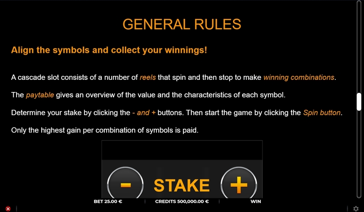 Правила видеослота