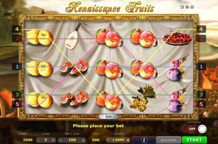 Заставка слота