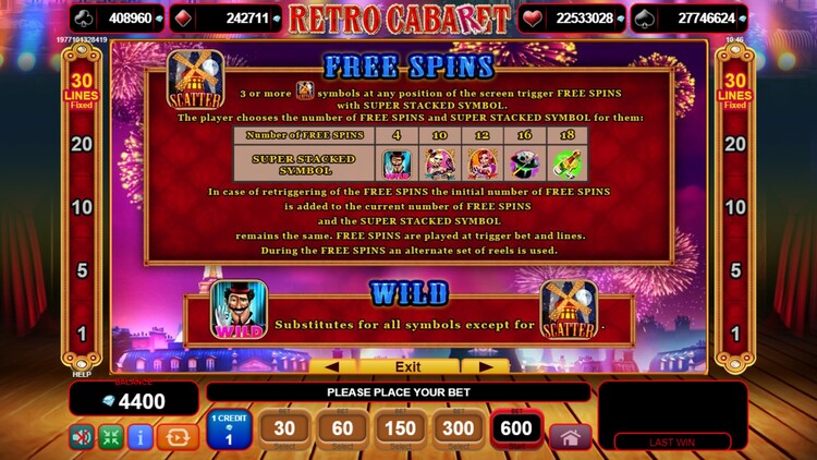 Игровые символы слота