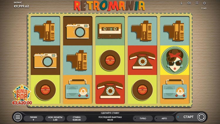 Заставка слота