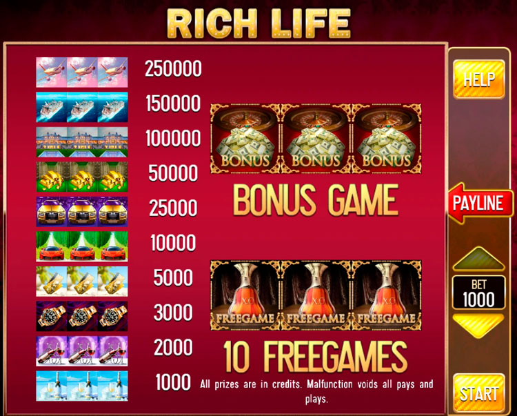 Выплаты в автомате