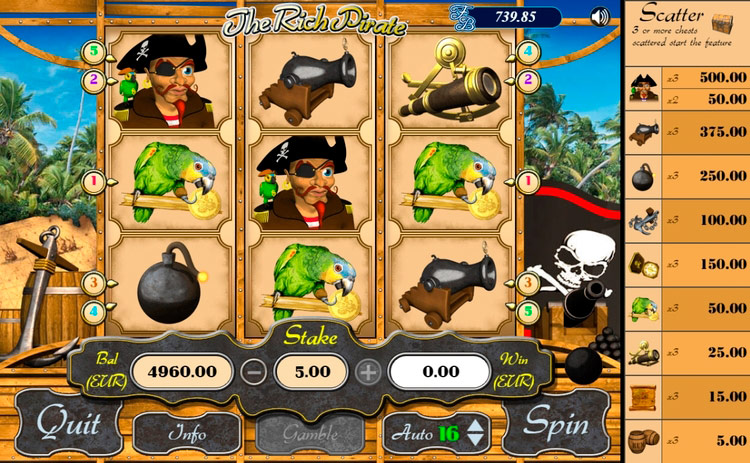 Заставка слота