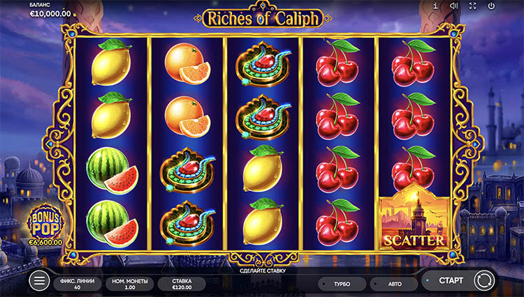 Заставка слота