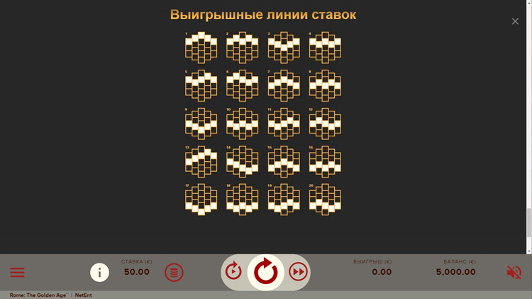 Линии ставок