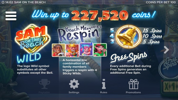 Игровые символы слота