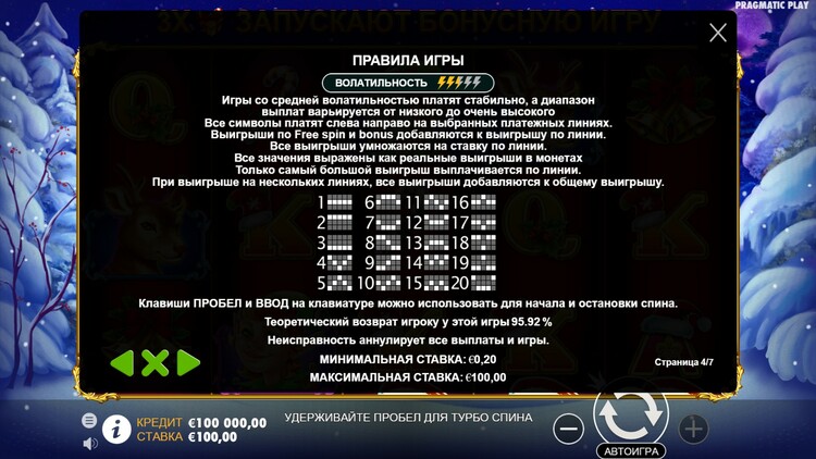 Линии ставок