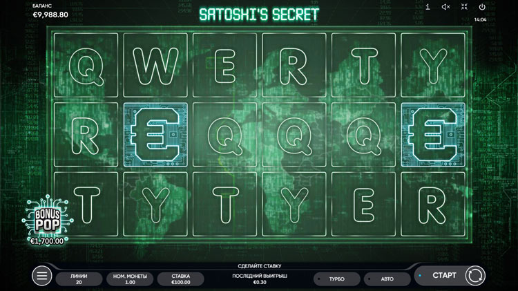 Заставка слота