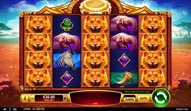 Заставка игрового автомата