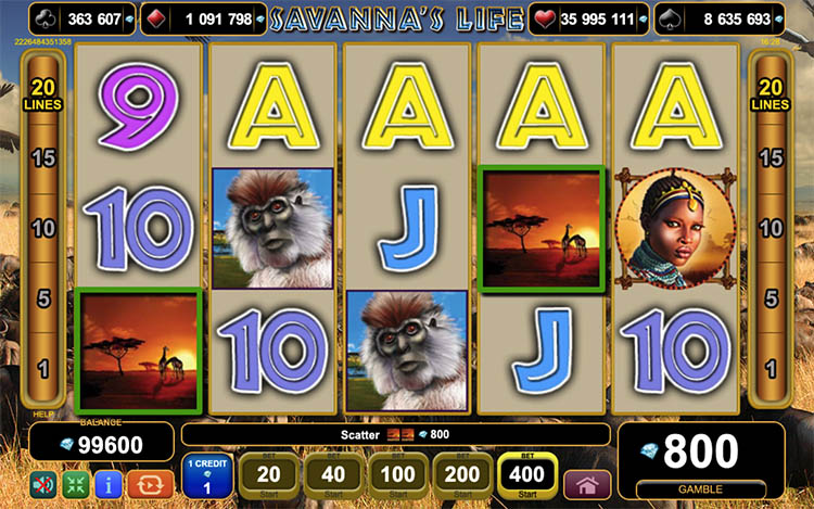 Заставка игрового автомата