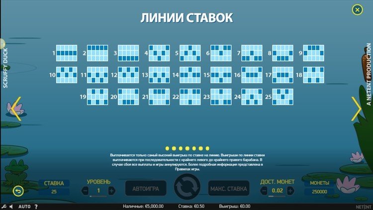 Линии ставок