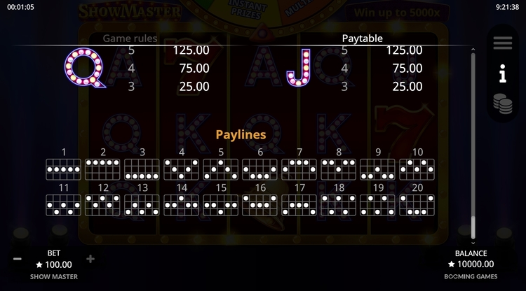 Линии ставок